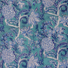 Block printed Napkins, Set of 8