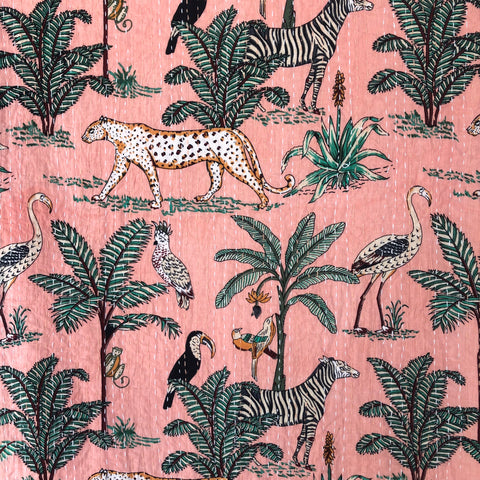 Kantha, Safari Salmon pink