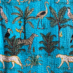 Kantha, Safari blue