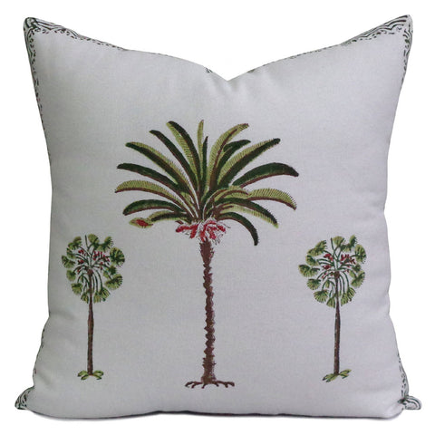Cushion covers, Green Palm