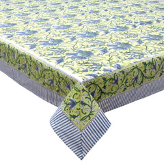 Block printed tablecloths, 8 -10 seater & 10 -14 seater.